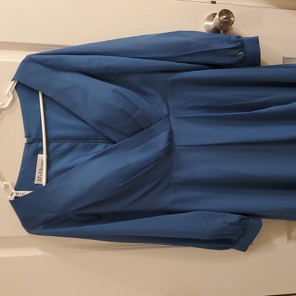 JJ"s house ink blue dress size 6 - Picture 2 of 9